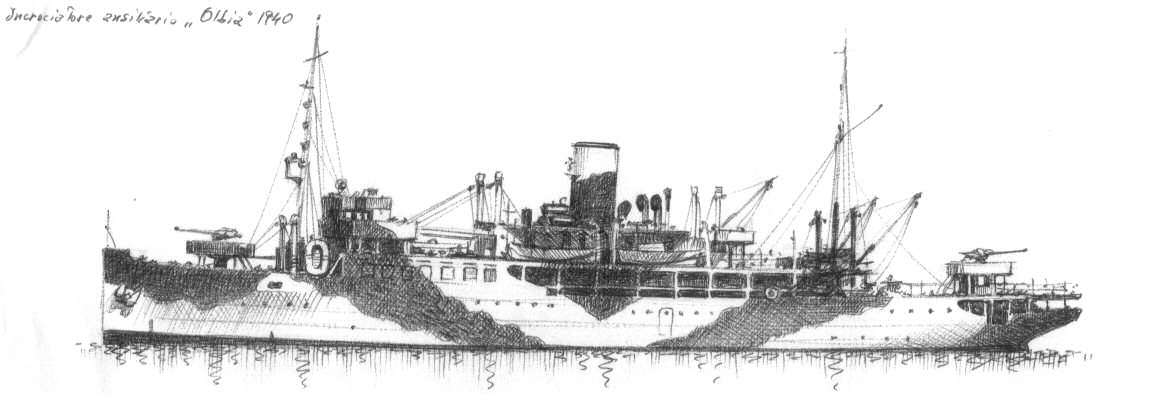 1940 - Incrociatore ausiliario 'Olbia'